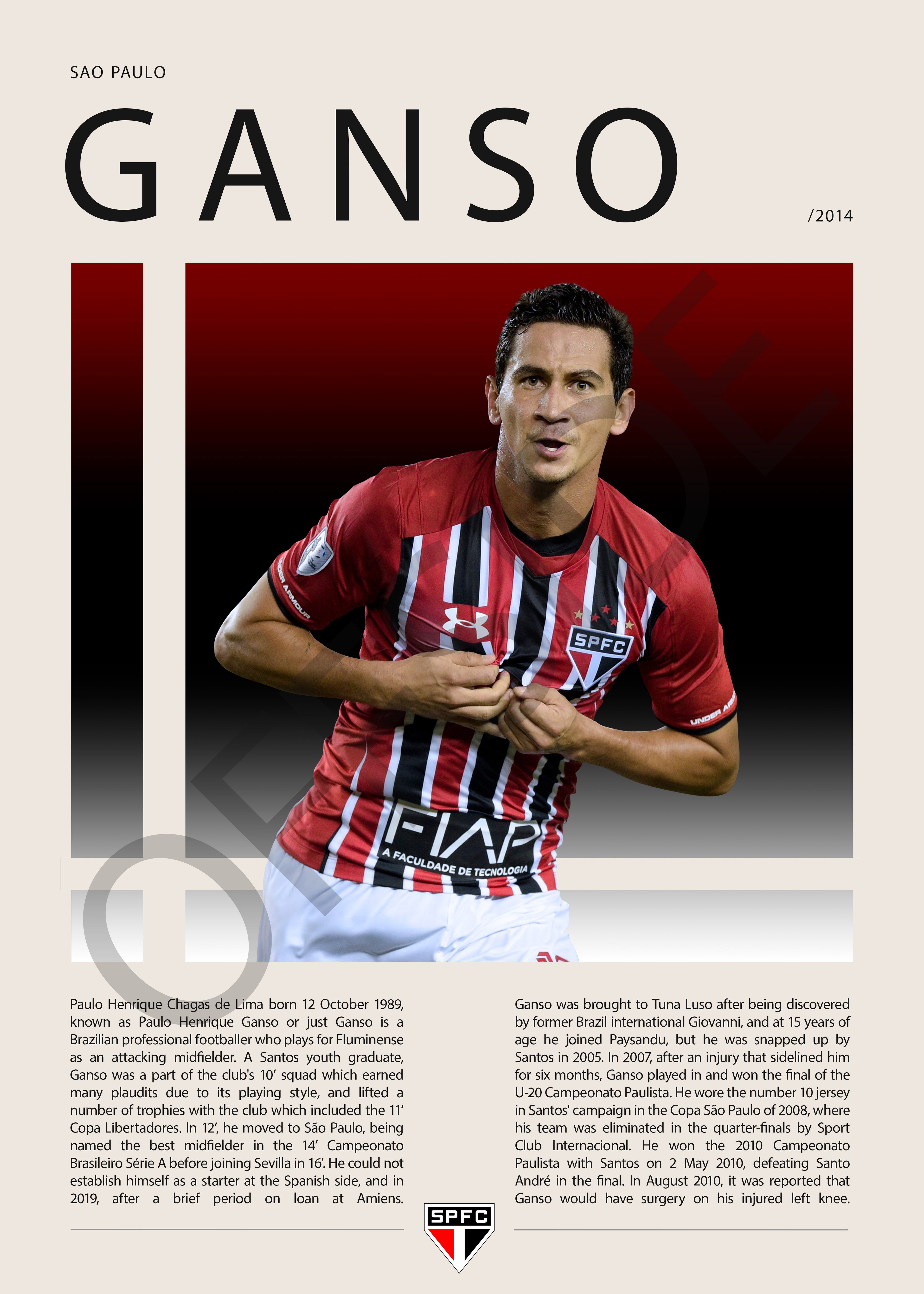 Paulo Henrique Ganso "Ganso" en Sao Paulo Temporada 2014