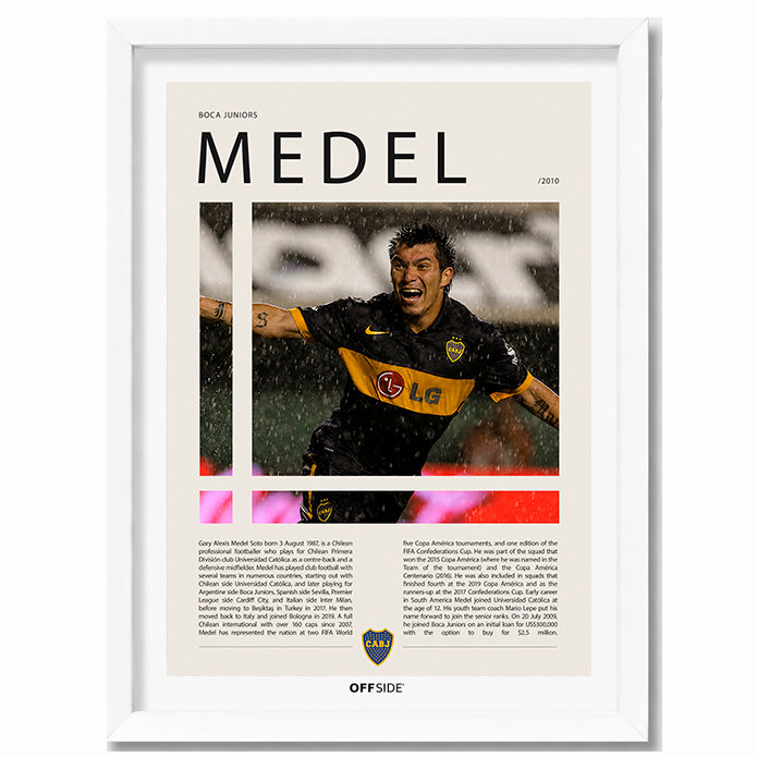 Gary Medel "El Pitbull" en Boca Junior Temporada 2010