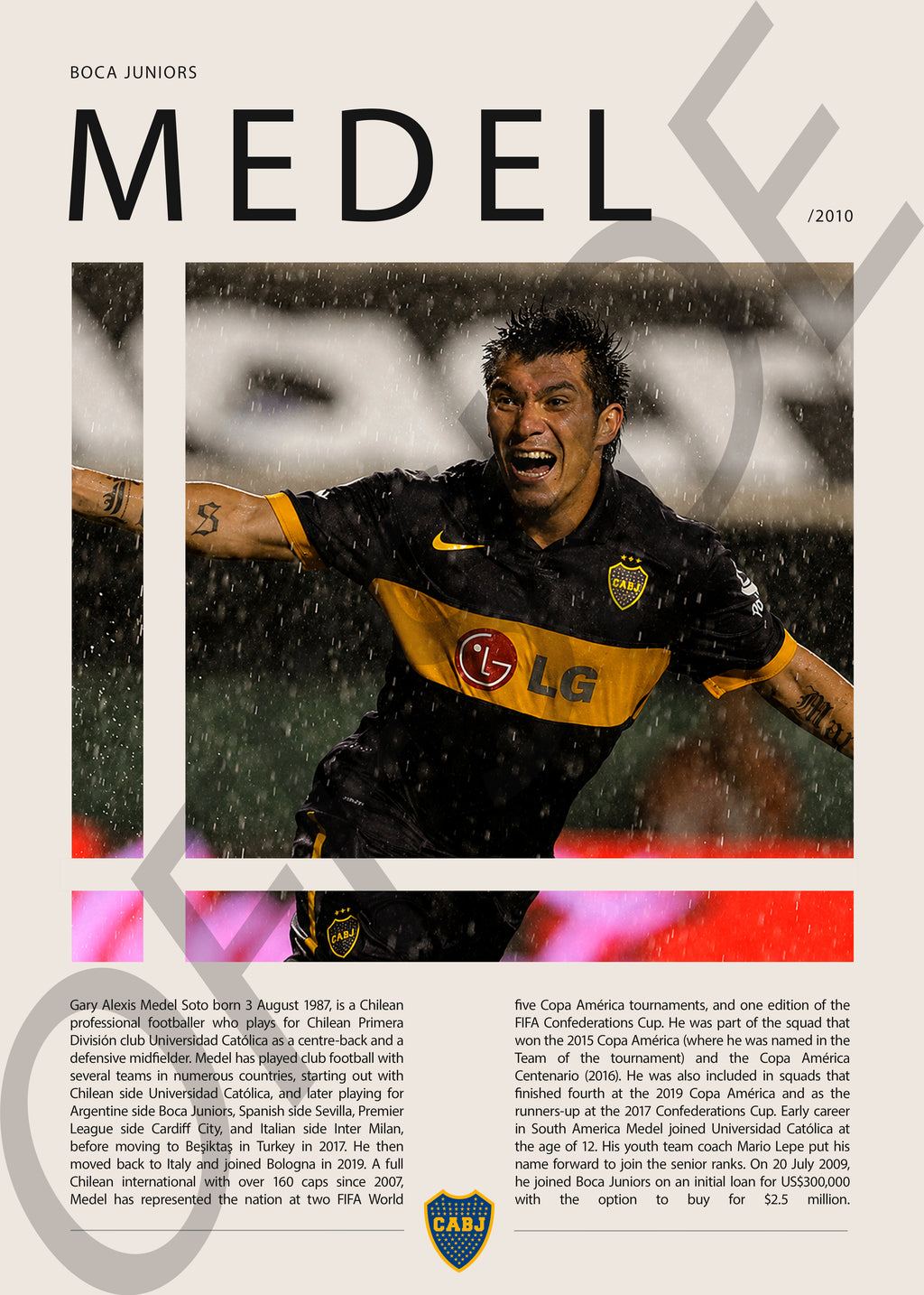 Gary Medel "El Pitbull" en Boca Junior Temporada 2010