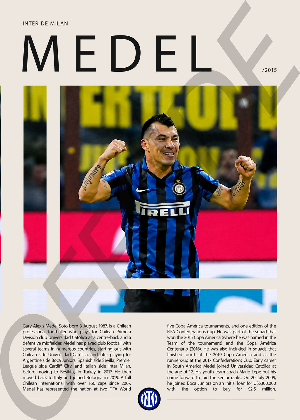 Gary Medel "El Pitbull" en Inter de Milan Temporada 2015