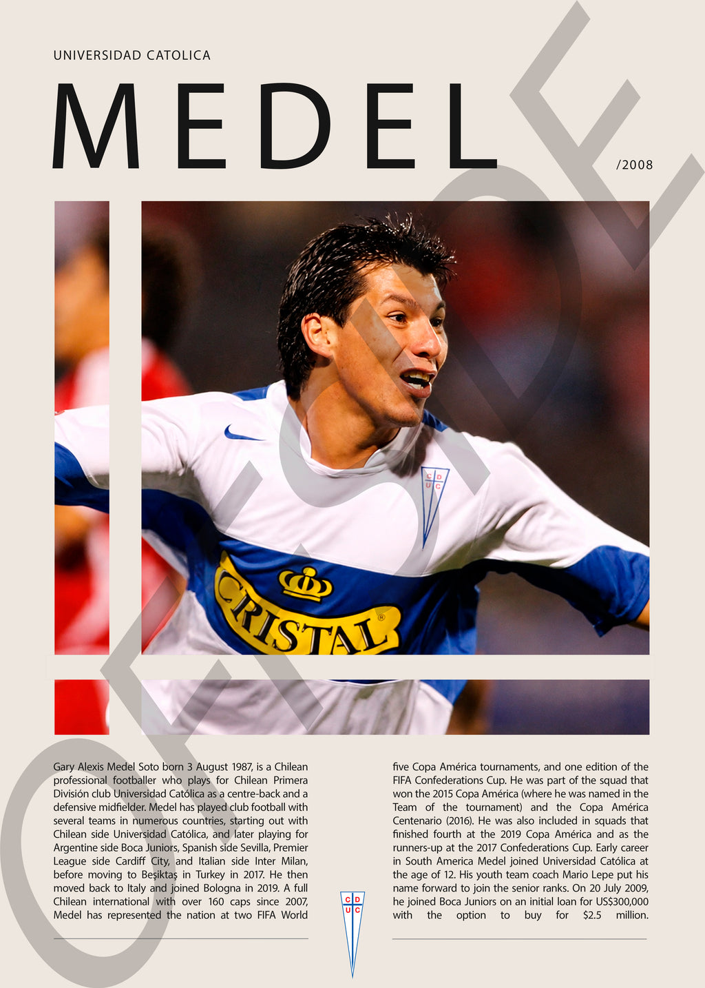 Gary Medel "El Pitbull" en U. Catolica Temporada 2008