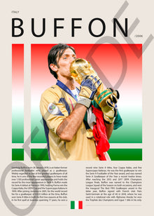 Gianluigi Buffon "Gigi" en Italia Clasificatorias 2006