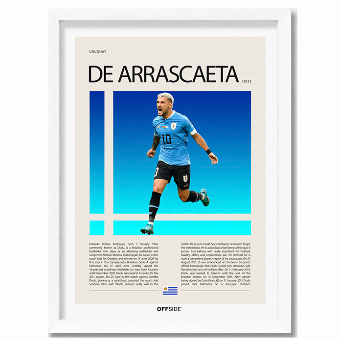 Giorgian de Arrascaeta "Cocho" en Uruguay Clasificatorias 2022