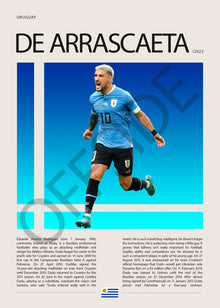 Giorgian de Arrascaeta "Cocho" en Uruguay Clasificatorias 2022