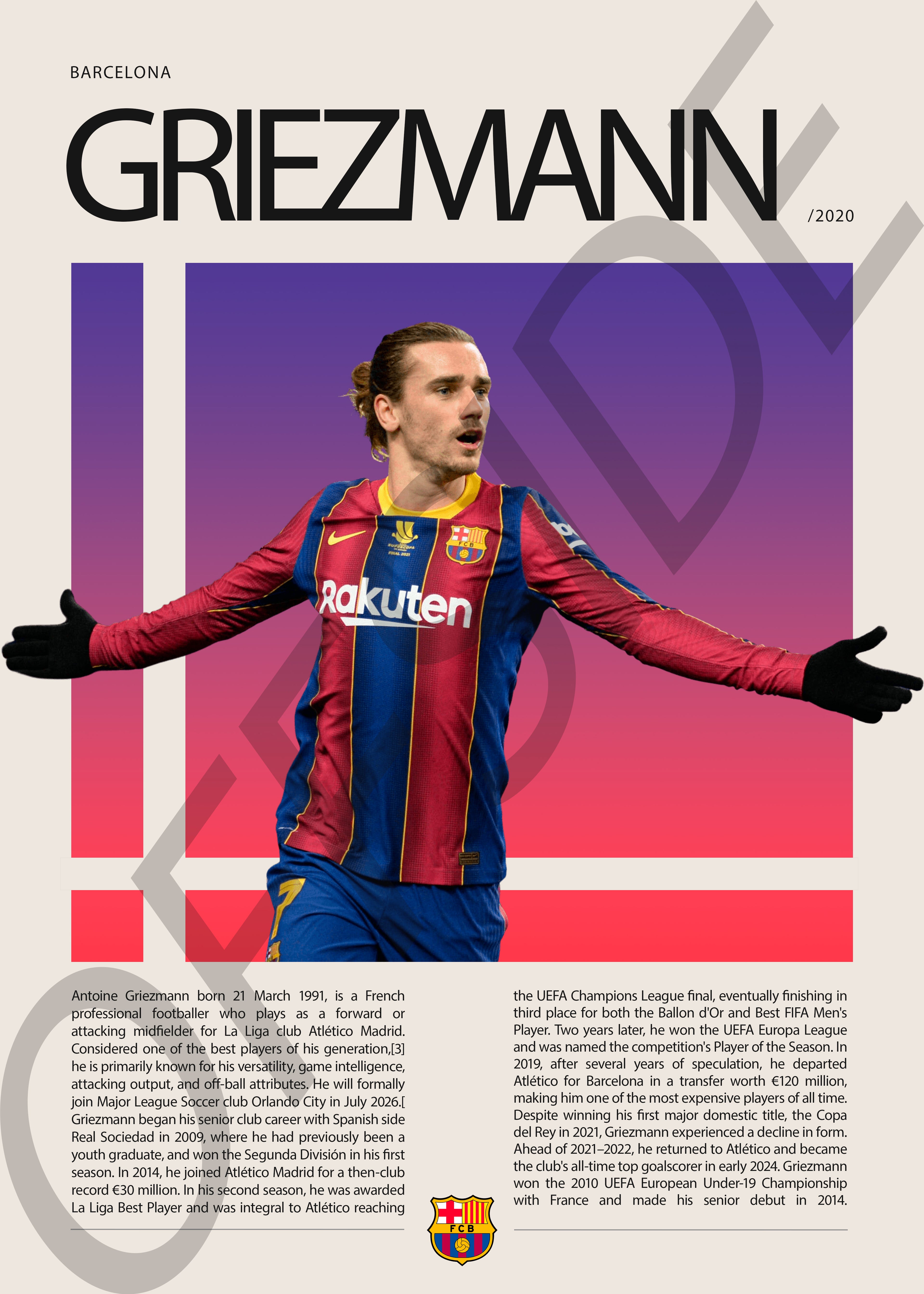 Antoine Griezmann "El Principito" en Barcelona Temporada 2020