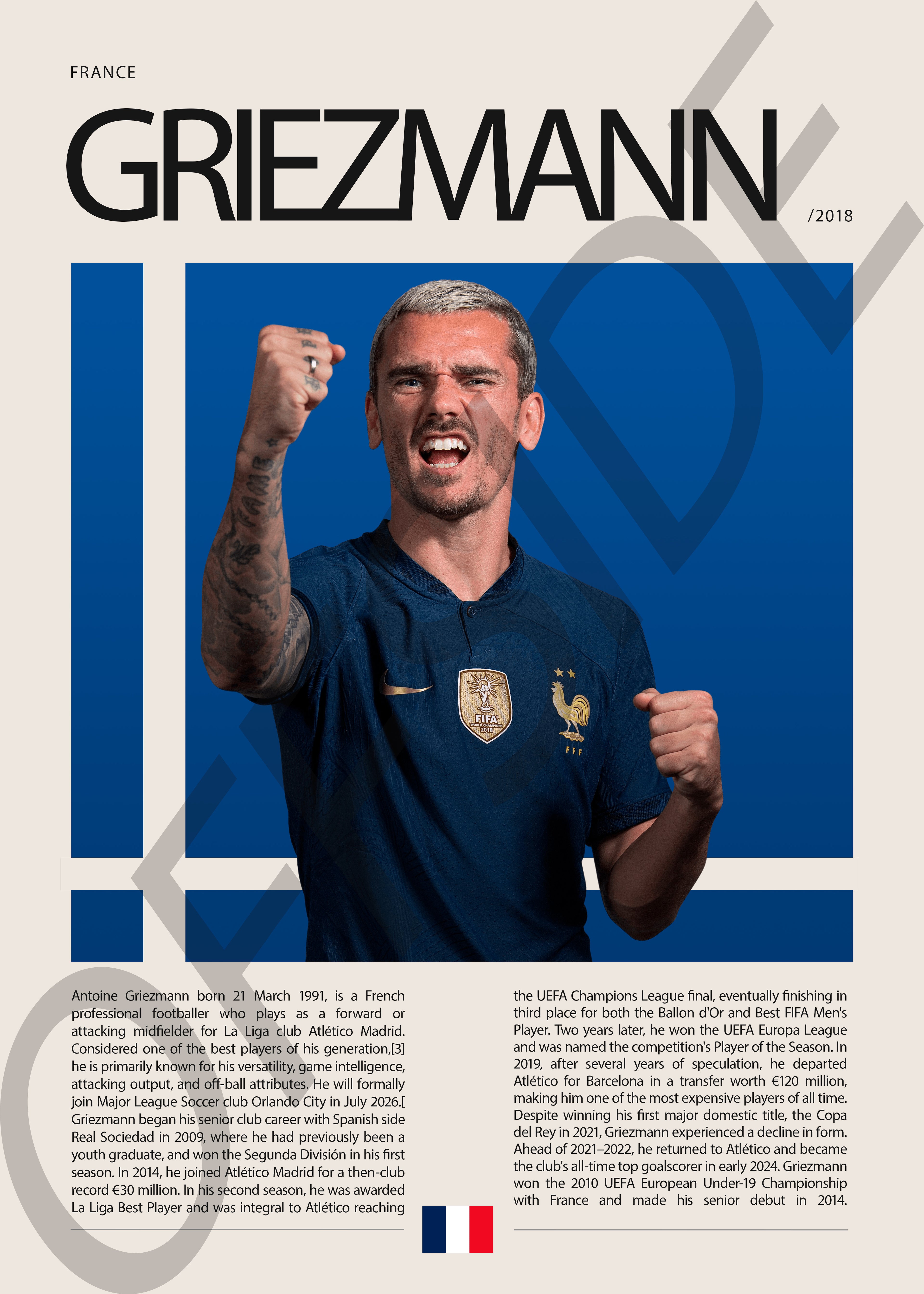 Antoine Griezmann "El Principito" en Francia Clasificatorias 2018