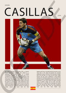 Iker Casillas "Iker" en España Clasificatorias 2014