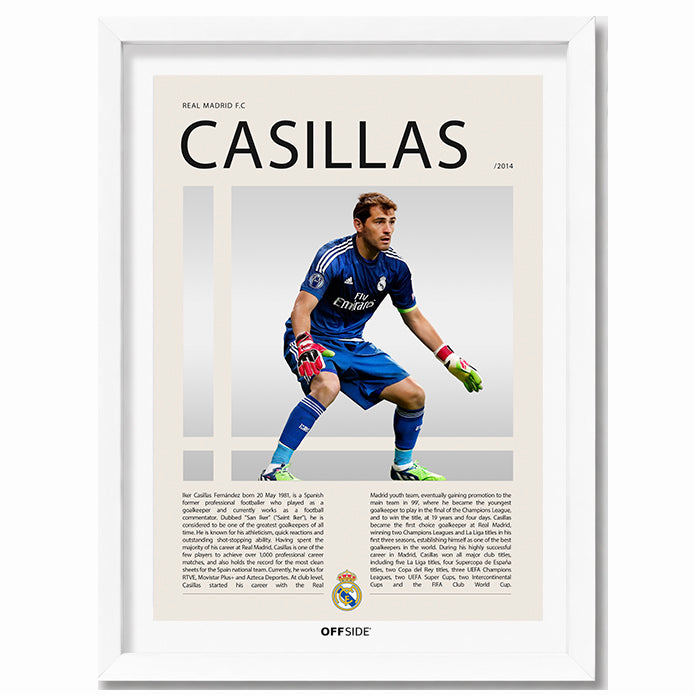 Iker Casillas "Iker" en Real Madrid Temporada 2014