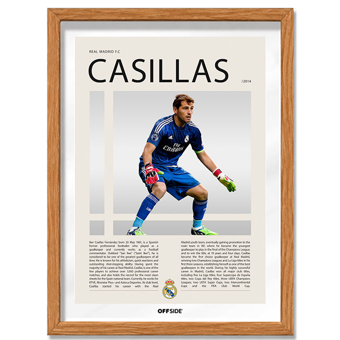 Iker Casillas "Iker" en Real Madrid Temporada 2014