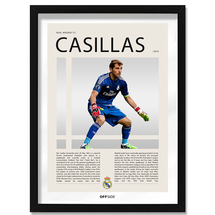 Iker Casillas "Iker" en Real Madrid Temporada 2014
