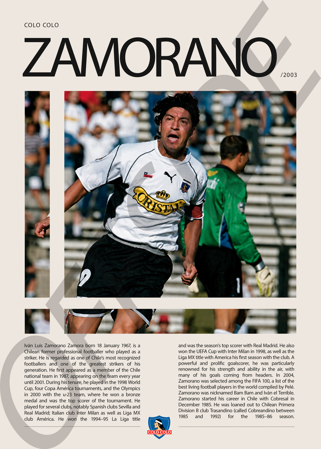 Ivan Zamorano "Bam Bam" en Colo Colo Temporada 2003