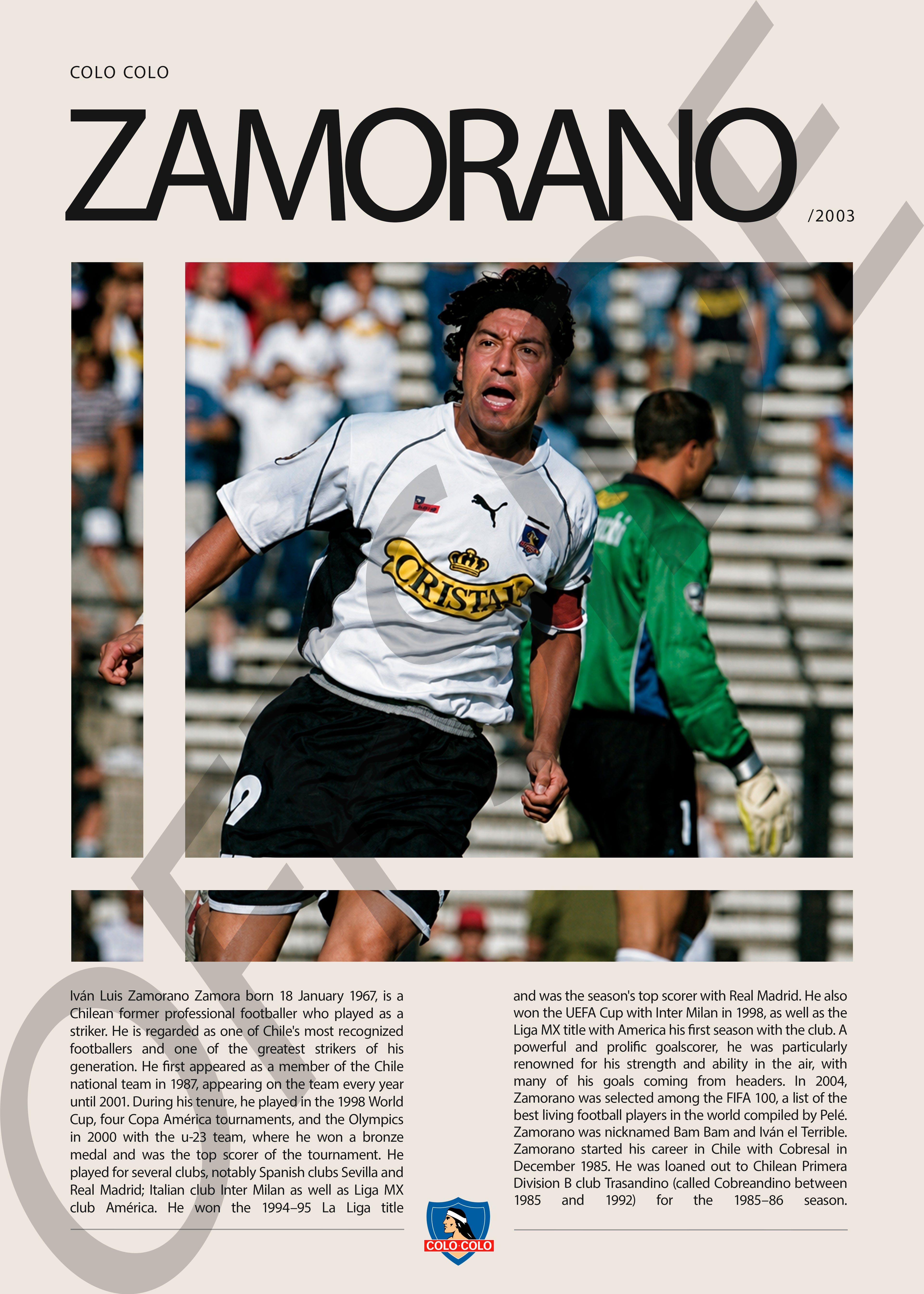 Ivan Zamorano "Bam Bam" en Colo Colo Temporada 2003