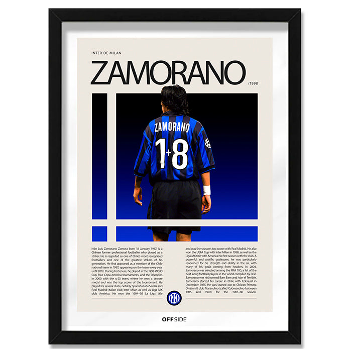 Ivan Zamorano "Bam Bam" en Inter de Milan Temporada 1998