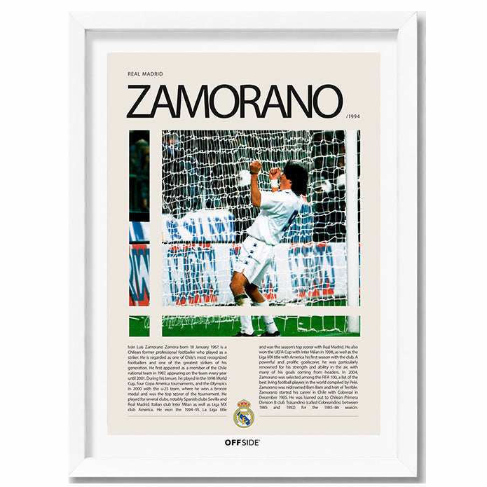 Ivan Zamorano "Bam Bam" en Real Madrid Temporada 1994