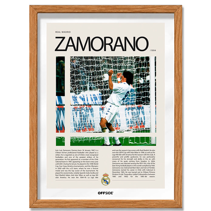 Ivan Zamorano "Bam Bam" en Real Madrid Temporada 1994