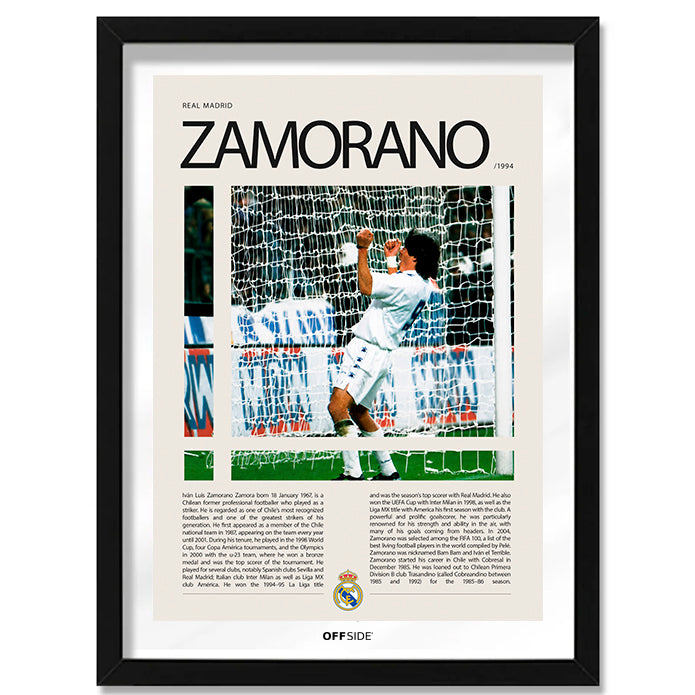 Ivan Zamorano "Bam Bam" en Real Madrid Temporada 1994