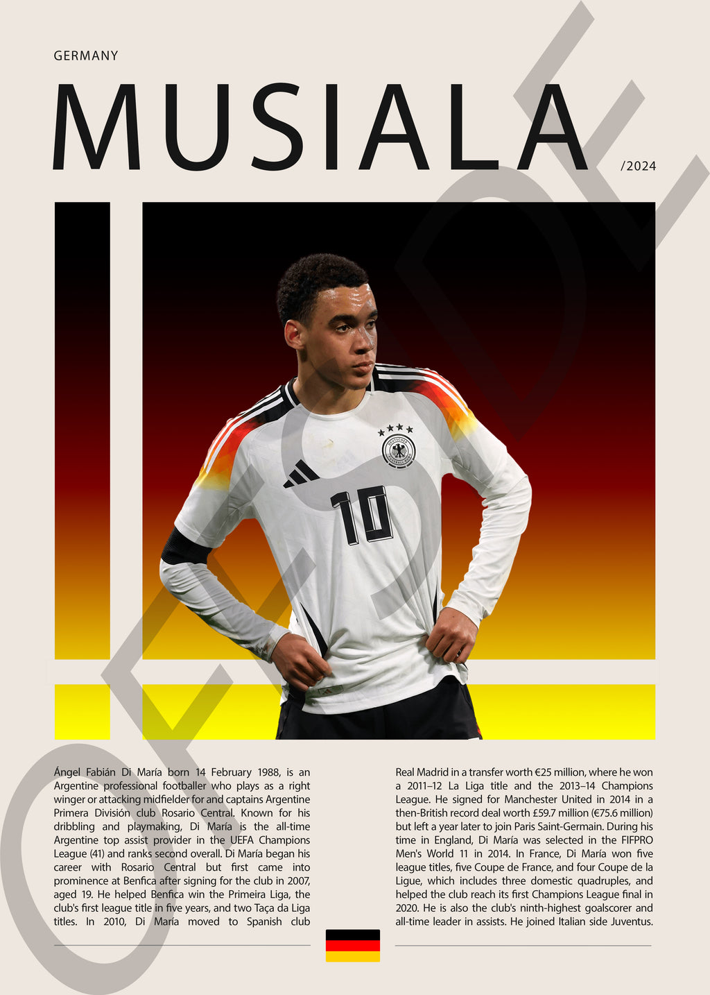 Jamal Musiala "Musiala" en Alemania Clasificatorias 2024