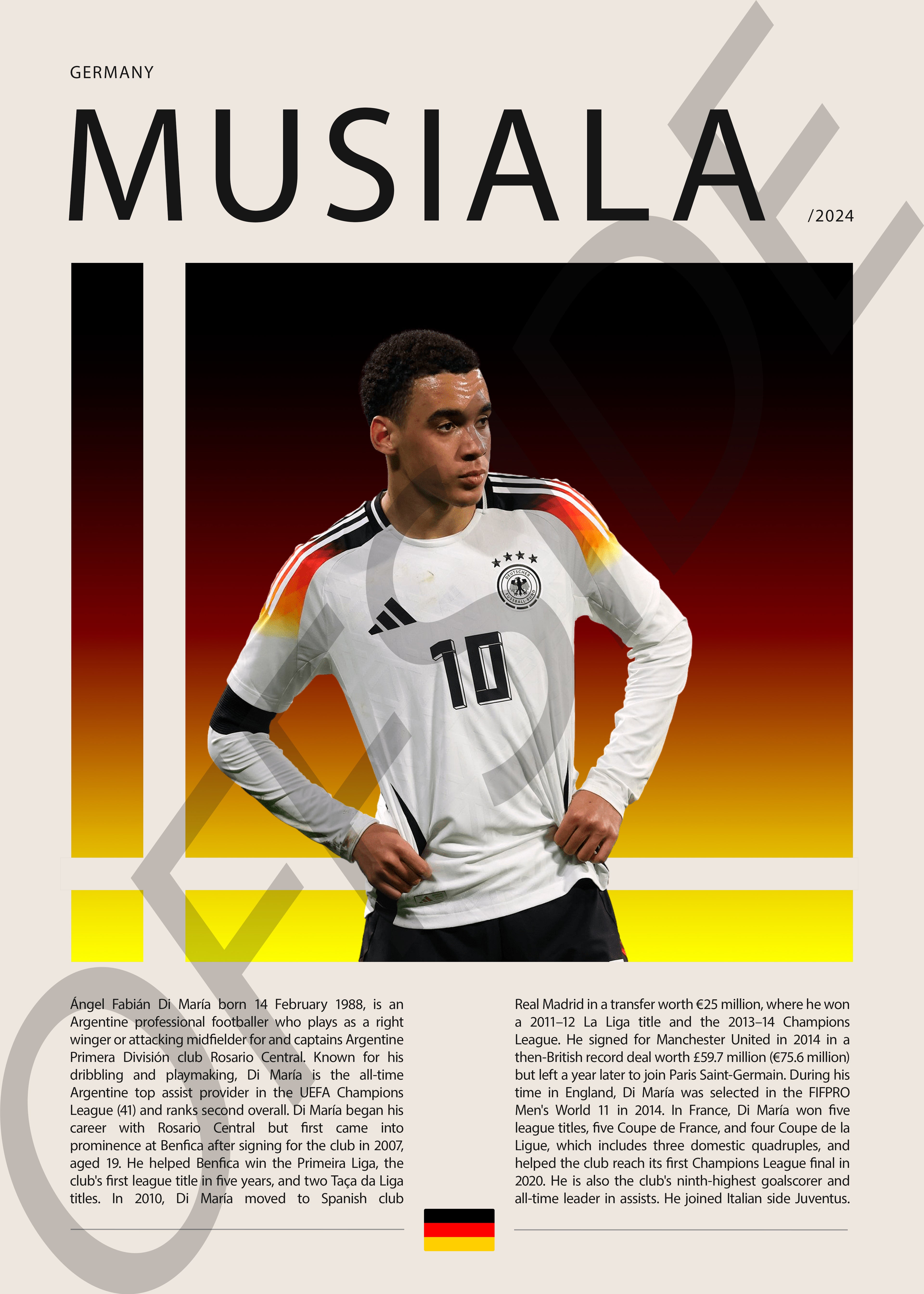 Jamal Musiala "Musiala" en Alemania Clasificatorias 2024