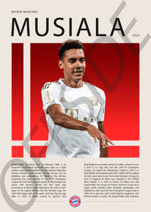 Jamal Musiala "Musiala" en Bayern Munich Temporada 2025