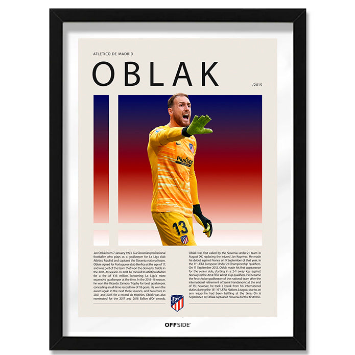 Jan Oblak "Oblak" en Atletico de Madrid Temporada 2015