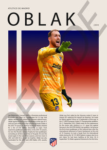 Jan Oblak "Oblak" en Atletico de Madrid Temporada 2015