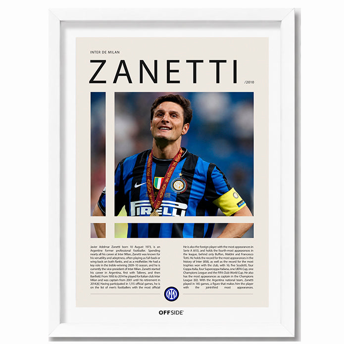 Javier Zanetti "El Pupi" en Inter de Milan Temporada 2010
