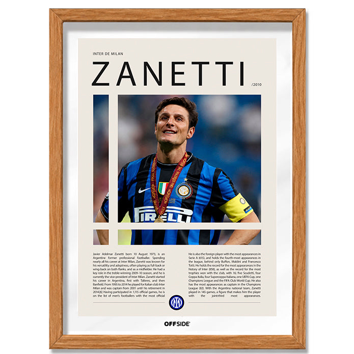 Javier Zanetti "El Pupi" en Inter de Milan Temporada 2010