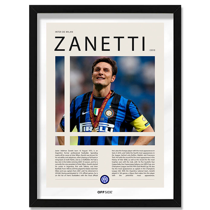 Javier Zanetti "El Pupi" en Inter de Milan Temporada 2010