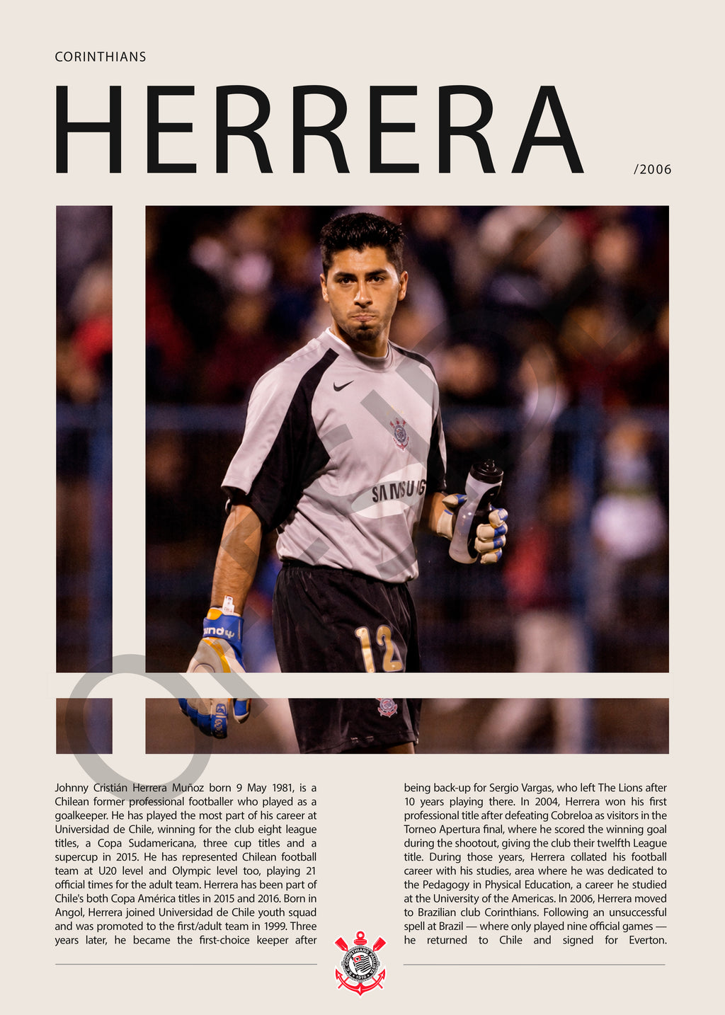 Johnny Herrera "Samurai Azul" en Corinthians Temporada 2006