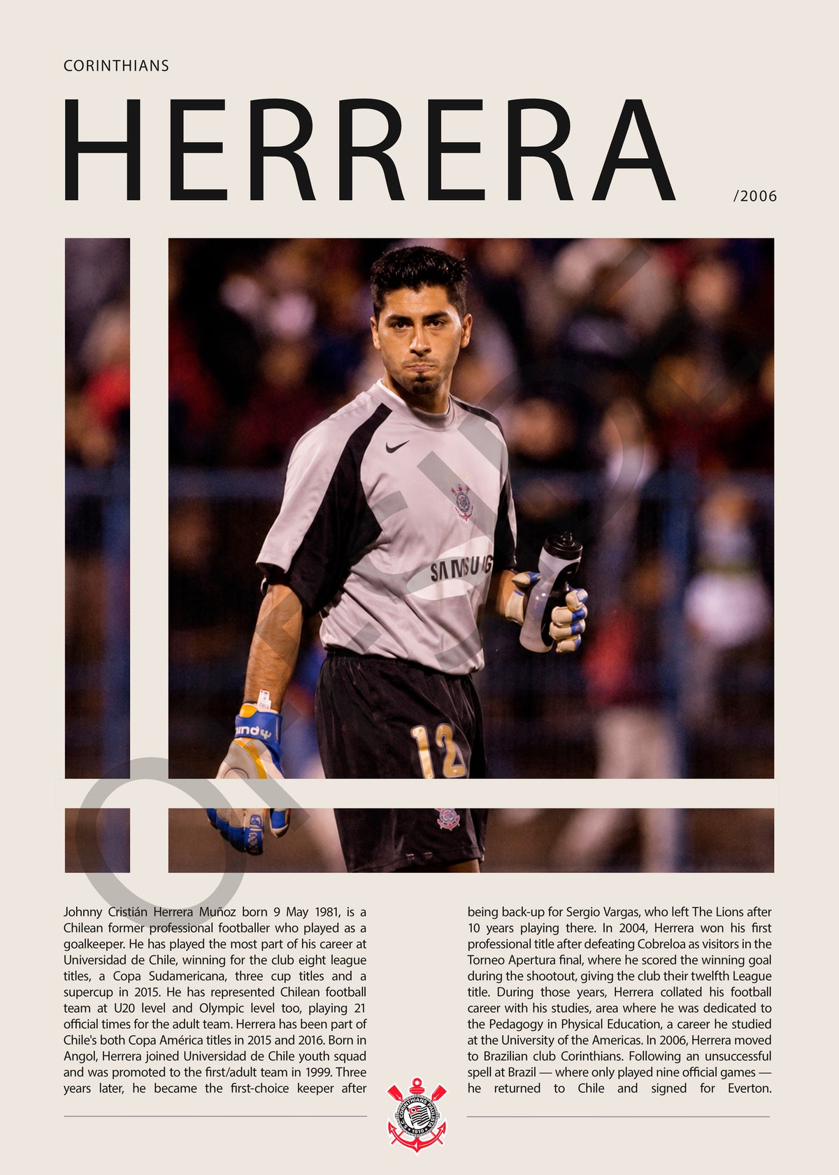 Johnny Herrera "Samurai Azul" en Corinthians Temporada 2006