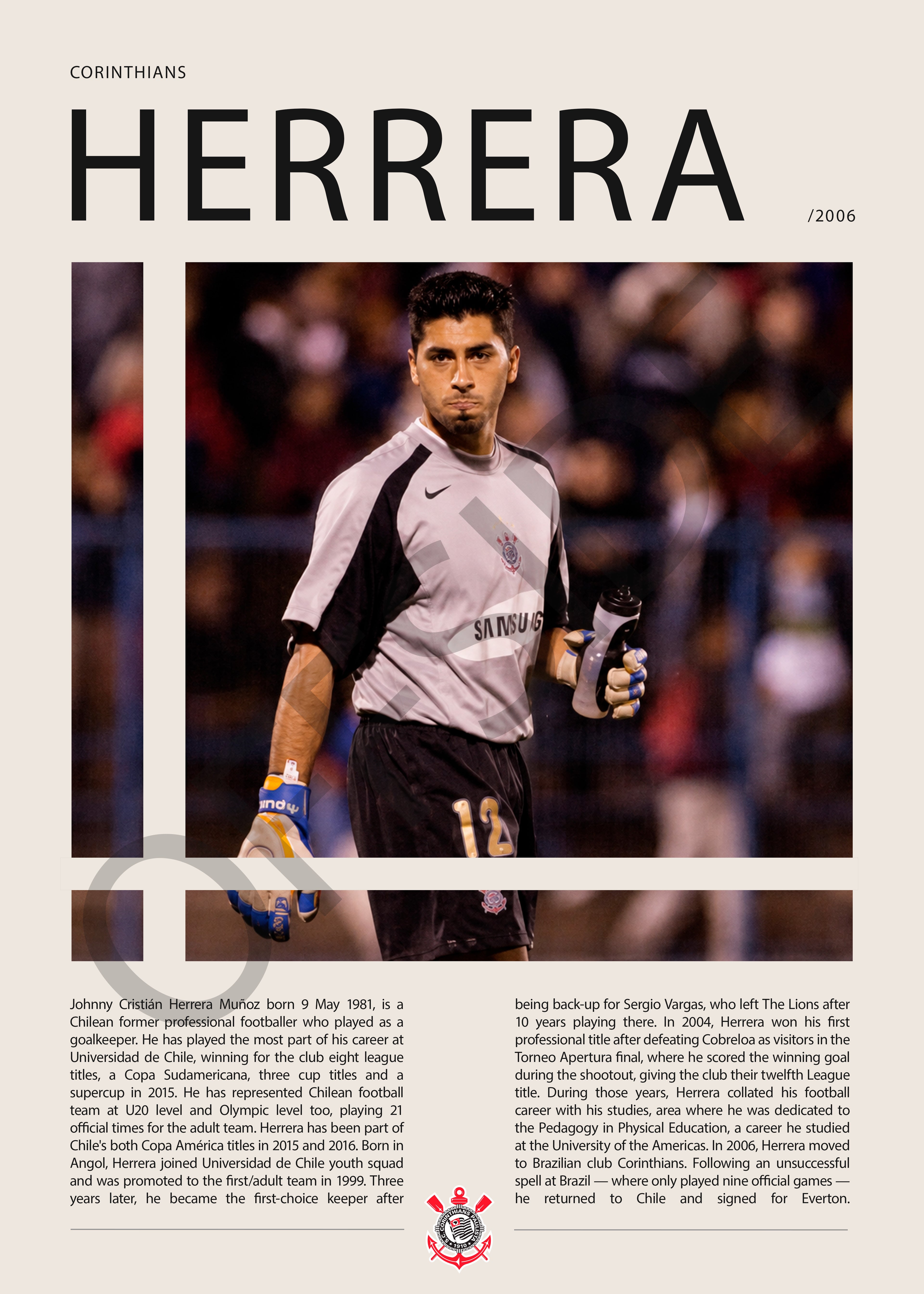 Johnny Herrera "Samurai Azul" en Corinthians Temporada 2006