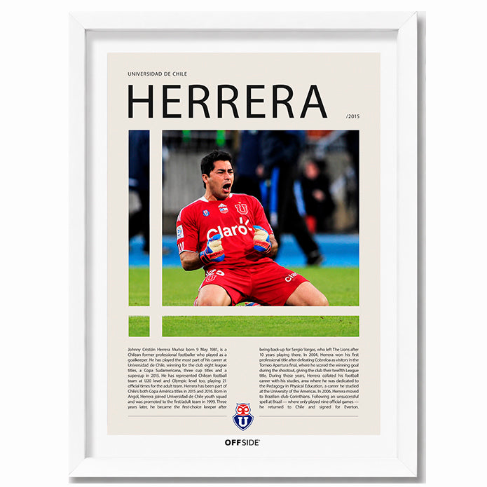 Johnny Herrera "Samurai Azul" en U. de Chile Temporada 2015