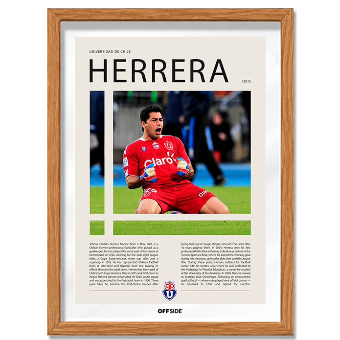 Johnny Herrera "Samurai Azul" en U. de Chile Temporada 2015