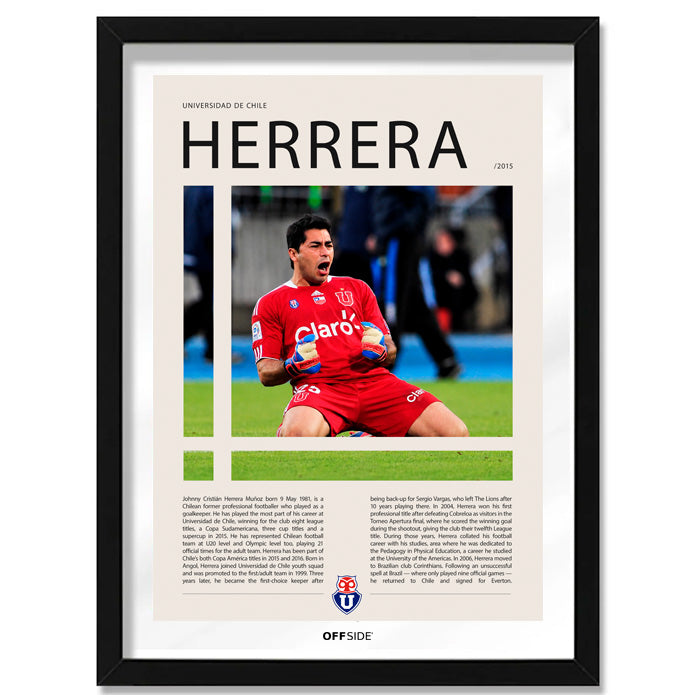 Johnny Herrera "Samurai Azul" en U. de Chile Temporada 2015