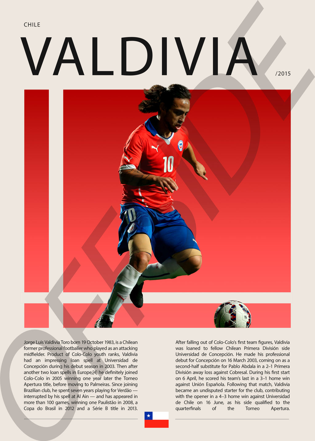 Jorge Valdivia "El Mago" en Chile Clasificatorias 2015