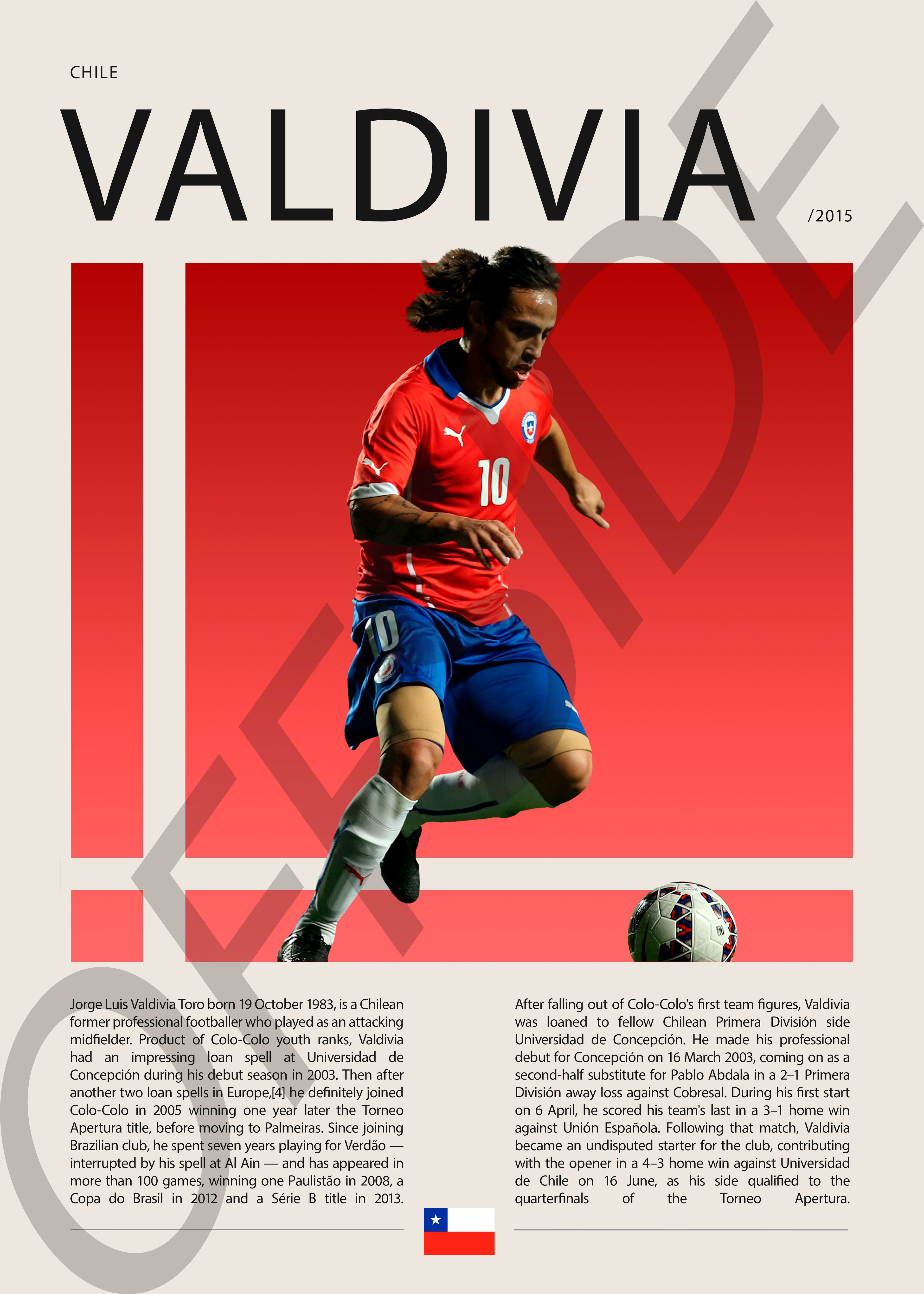 Jorge Valdivia "El Mago" en Chile Clasificatorias 2015