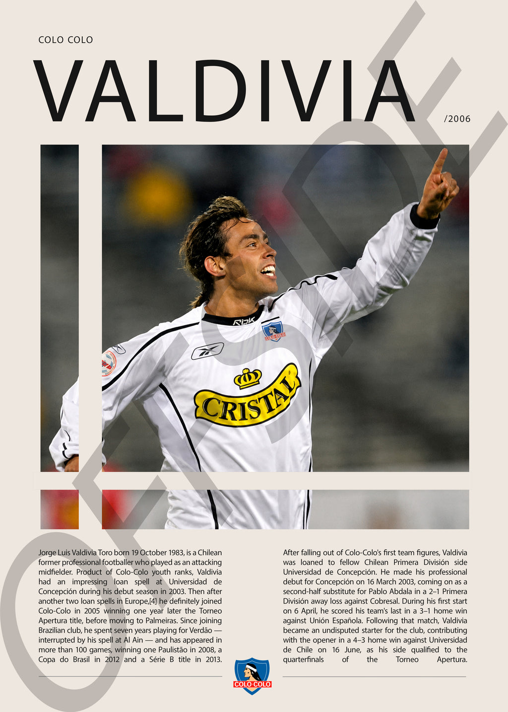 Jorge Valdivia "El Mago" en Colo Colo Temporada 2006