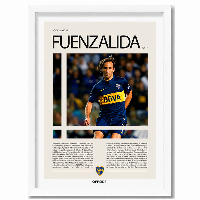 Jose Pedro Fuenzalida "Chapa" en Boca Junior Temporada 2014