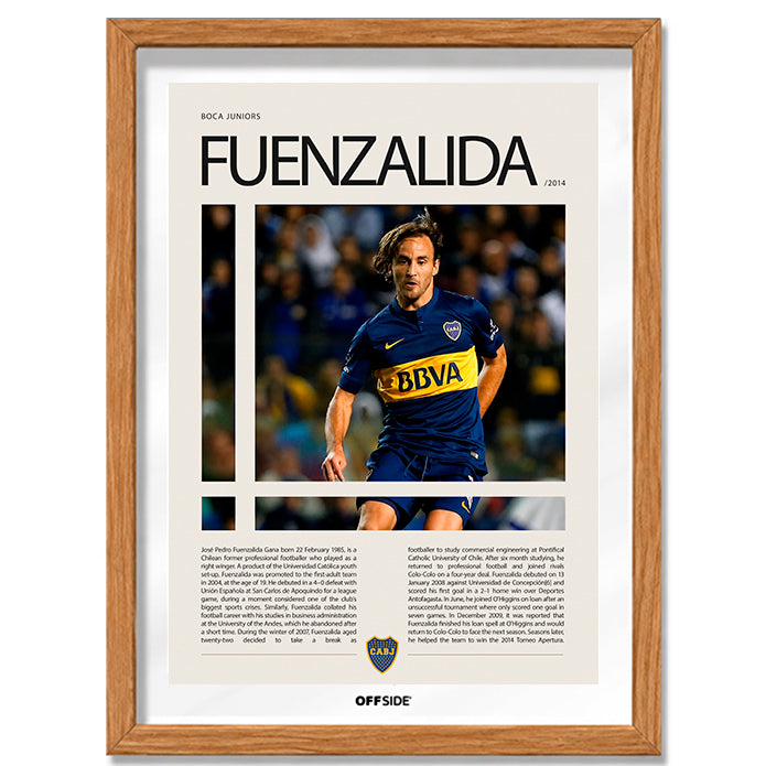 Jose Pedro Fuenzalida "Chapa" en Boca Junior Temporada 2014