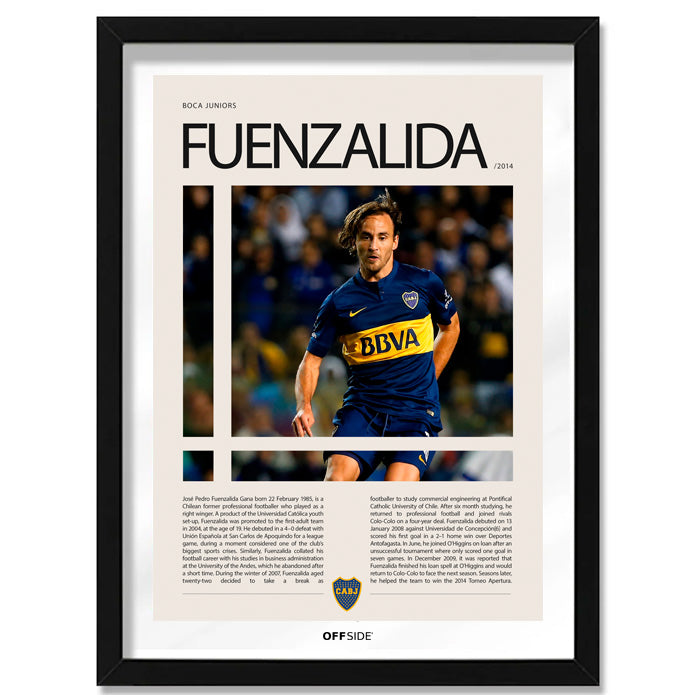 Jose Pedro Fuenzalida "Chapa" en Boca Junior Temporada 2014