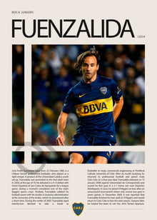 Jose Pedro Fuenzalida "Chapa" en Boca Junior Temporada 2014