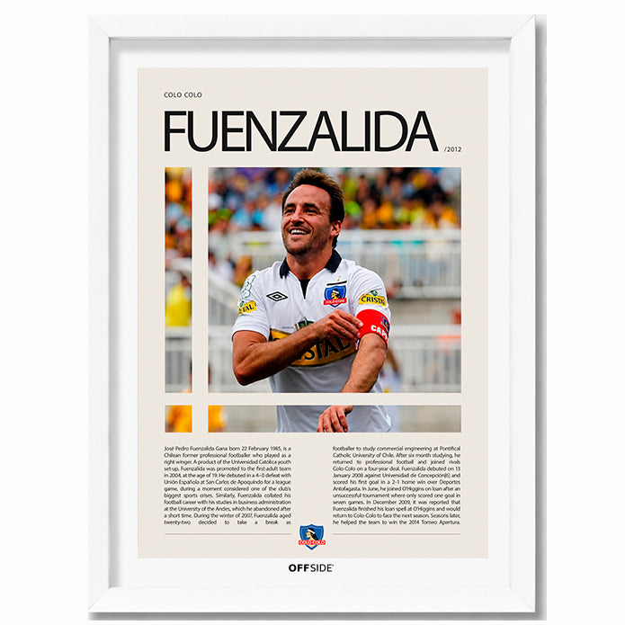 Jose Pedro Fuenzalida "Chapa" en Colo Colo Temporada 2012