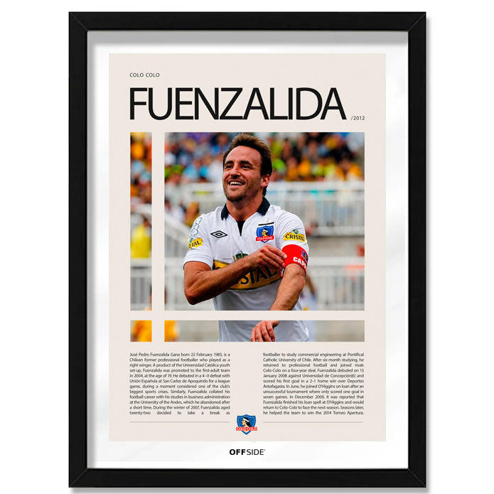 Jose Pedro Fuenzalida "Chapa" en Colo Colo Temporada 2012