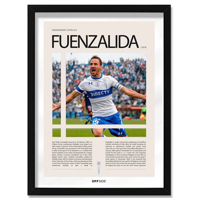 Jose Pedro Fuenzalida "Chapa" en U. Catolica Temporada 2018