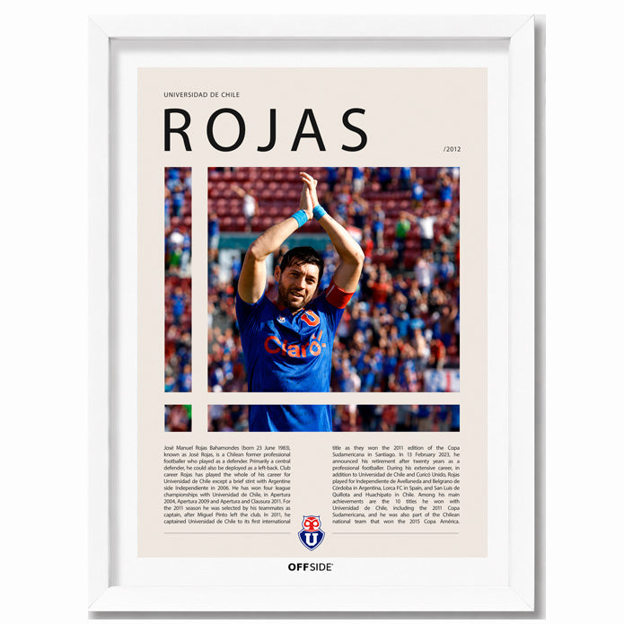 Jose Rojas "Pepe" en U. de Chile Temporada 2012
