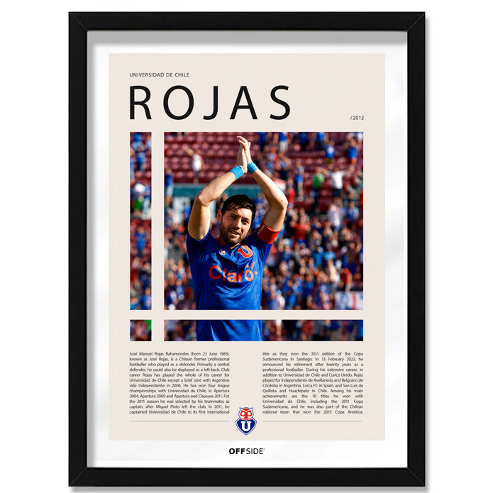 Jose Rojas "Pepe" en U. de Chile Temporada 2012