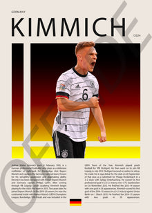 Joshua Kimmich "Kimmich" en Alemania Clasificatorias 2024