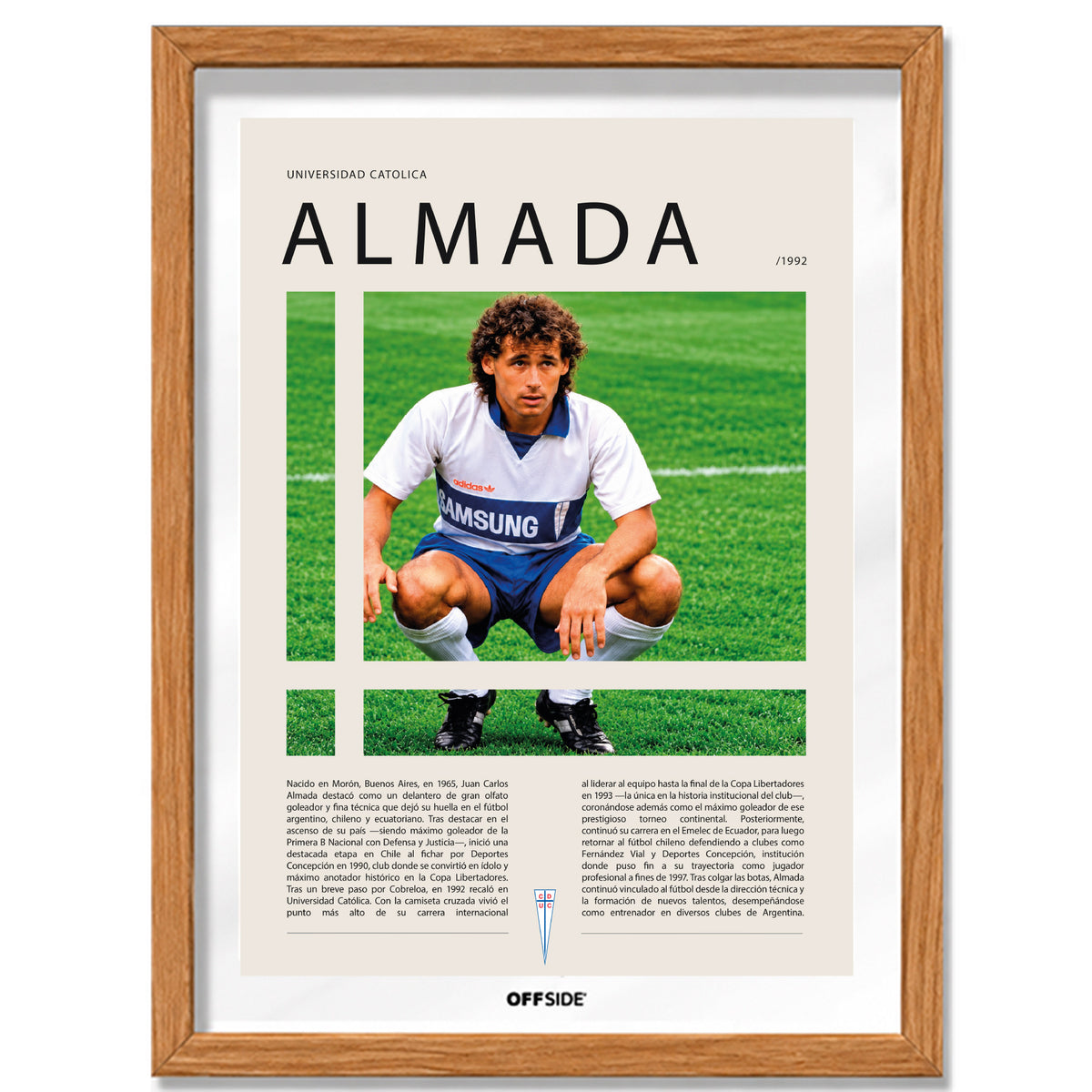 Jua Carlos Almada "Almada" en U. Catolica Temporada 1992