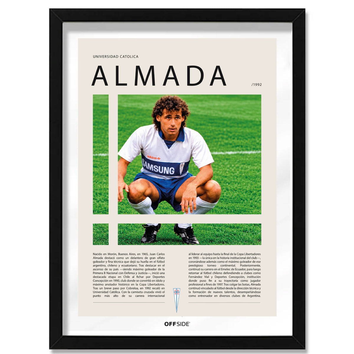 Jua Carlos Almada "Almada" en U. Catolica Temporada 1992