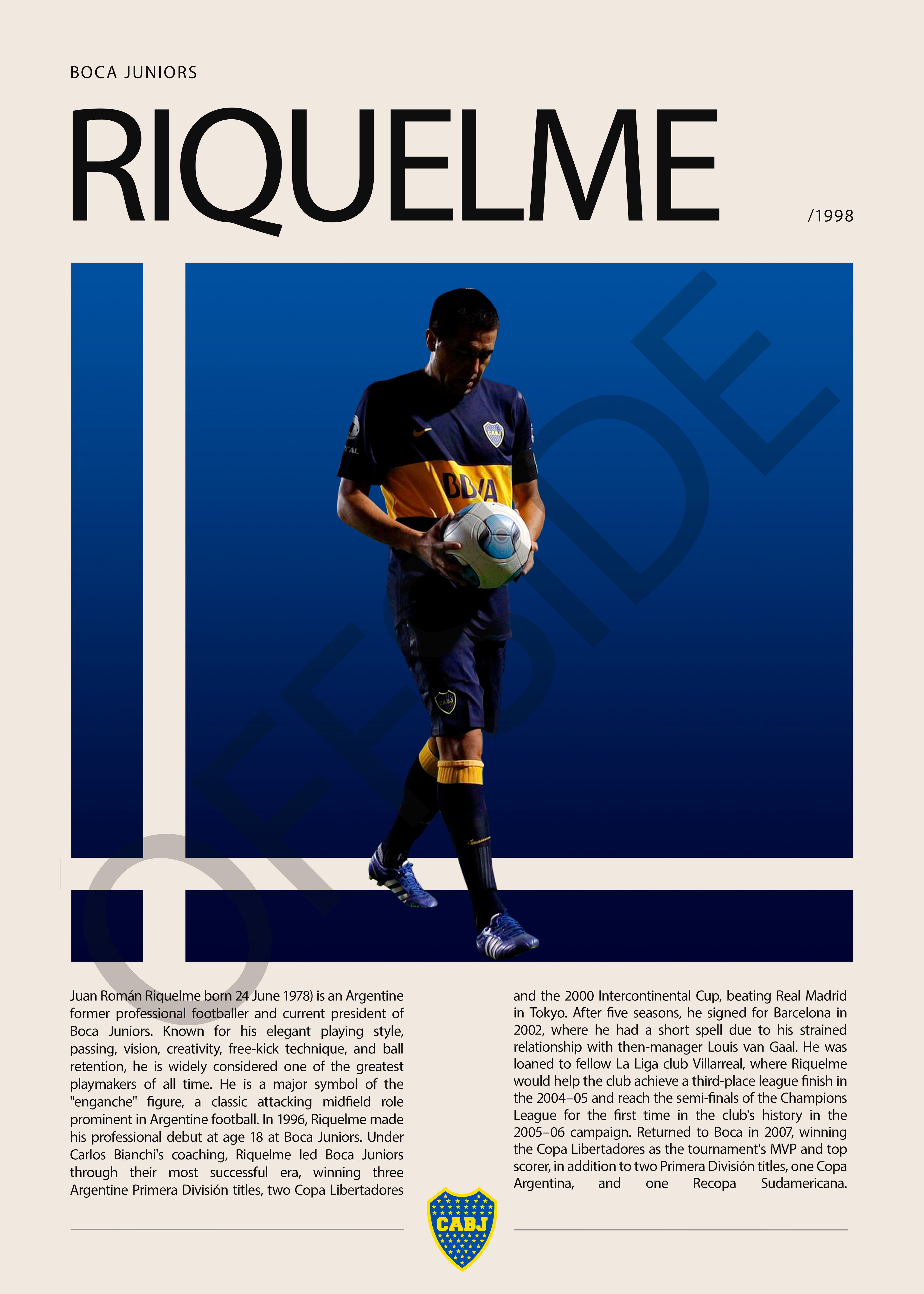 Juan Román Riquelme "El Ultimo 10" Boca Juniors Copa Libertadores